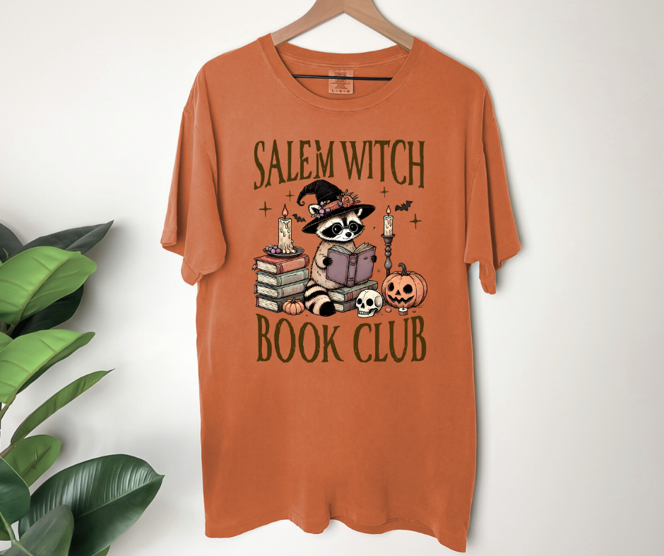 Comfort Colors Tee | Salem Witch Book Club [396]