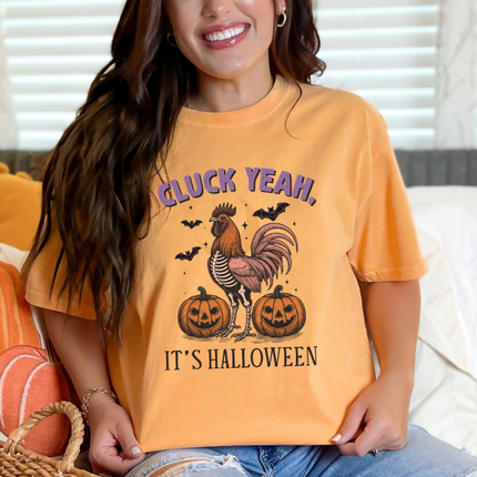 Comfort Colors Tee | Cluck Yeah Halloween [410]