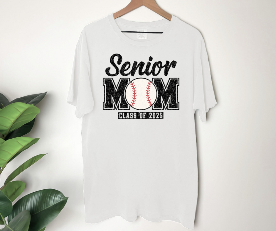 Comfort Colors Tee | Class of 2025 Baseball Mom [366]