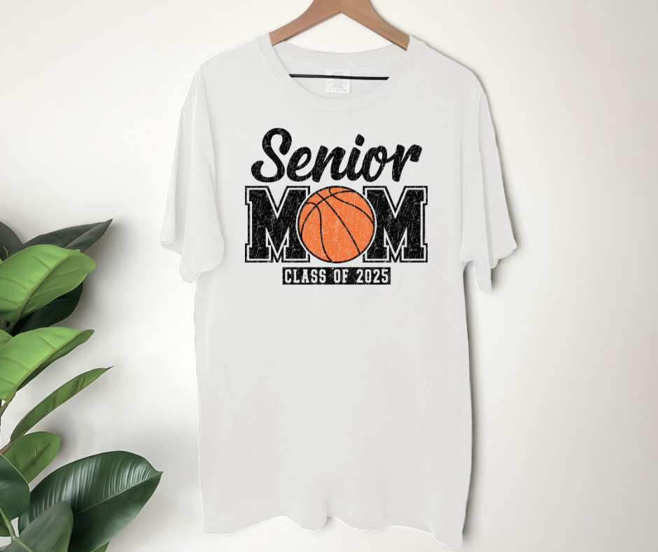 Comfort Colors Tee | Class of 2025 Basketball Mom [367]