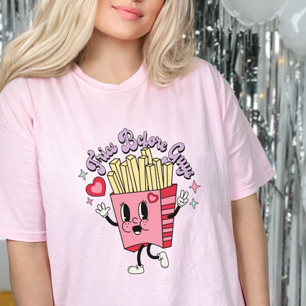 Comfort Colors Tee | Fries Before Guys [059]