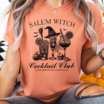 Comfort Colors Tee | Salem Witches Cocktail Club [404]