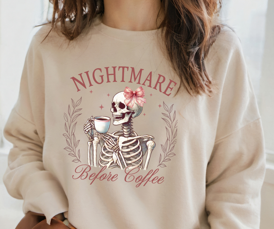 Gildan Crewneck | Nightmare Before Coffee [434]