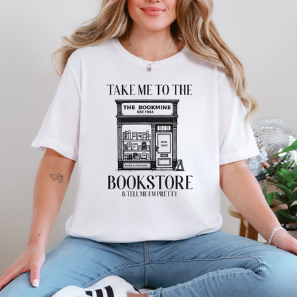 Bella + Canvas Tee | Take Me to the Bookstore [B008]
