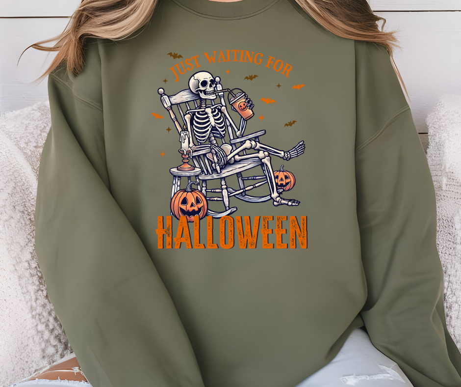 Gildan Crewneck | Waiting for Halloween [485]