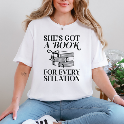 Bella + Canvas Tee | A Book for Every Situation [B007]