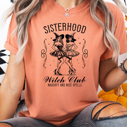 Comfort Colors Tee | Sisterhood Witches Club [408]