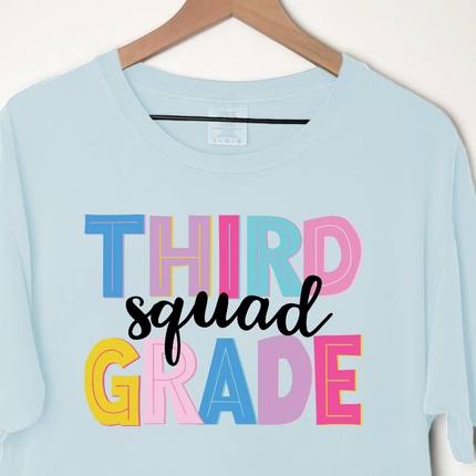 Comfort Colors Tee | Third Grade Squad [331]