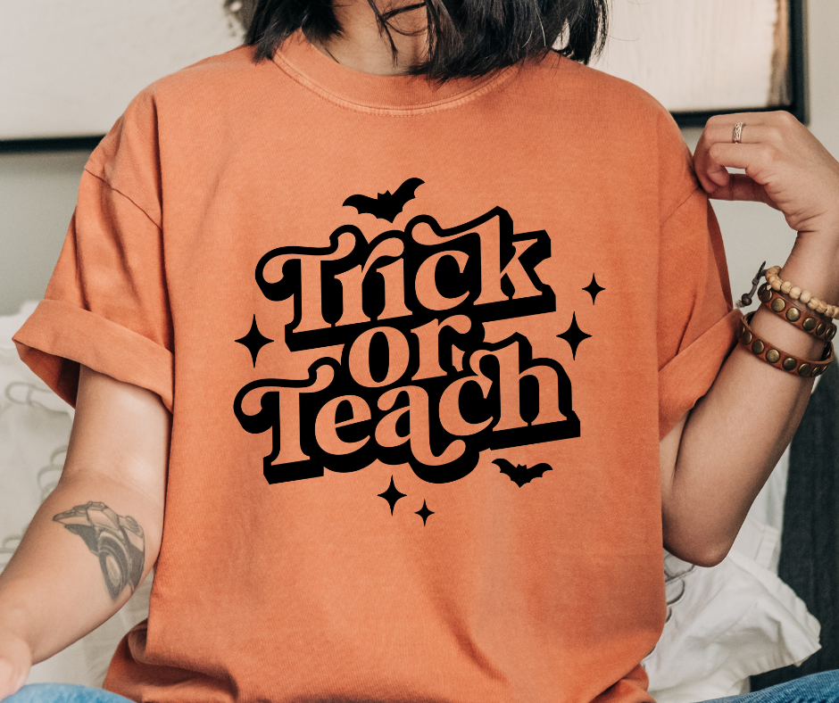 Comfort Colors Tee | Trick or Teach [334]