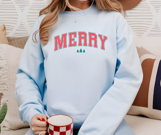 Gildan Crewneck | Merry Collegiate [653]