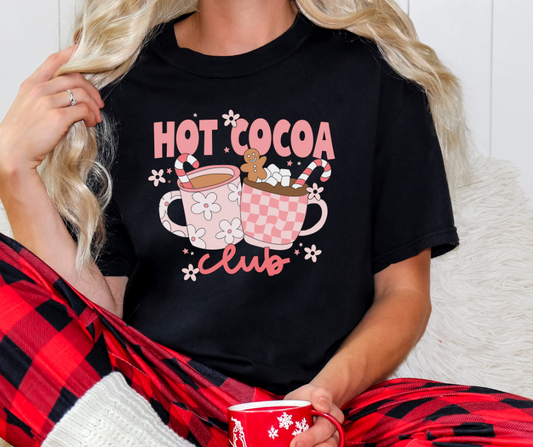 Comfort Colors Tee | Hot Cocoa Club [678]