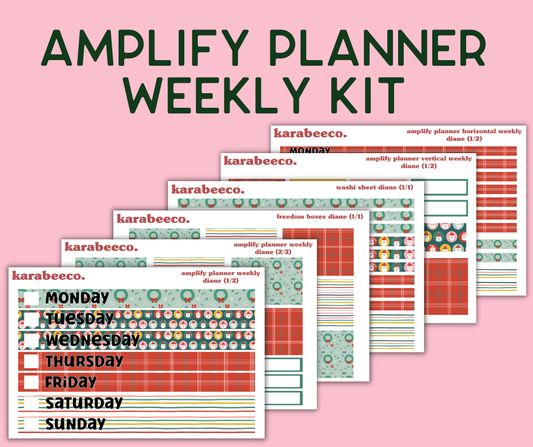 Amplify Planner Stickers | Weekly Kit | Diane