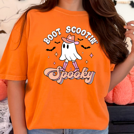 Comfort Colors Tee | Halloween Boot Scootin Spooky [426]