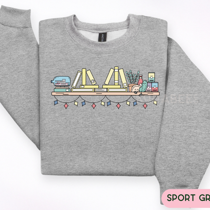 Gildan Crewneck | Pittsburgh Book Shelf
