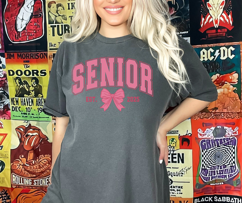 Comfort Colors Tee | Coquette Senior 2025 [577]