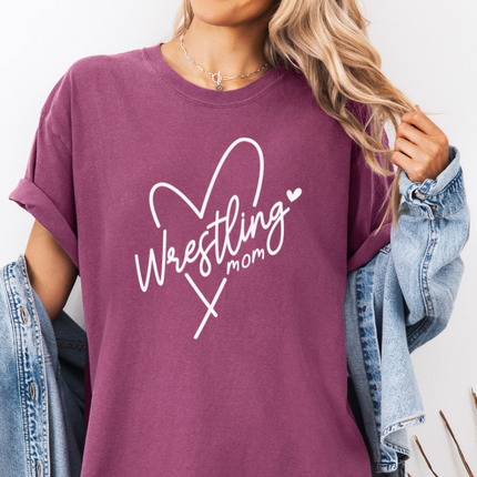 Comfort Colors Tee | Wrestling Mom [665]