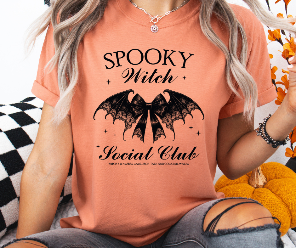 Comfort Colors Tee | Spooky Witches Social Club [403]