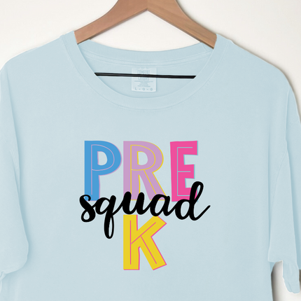 Comfort Colors Tee | Pre-K Squad [328]