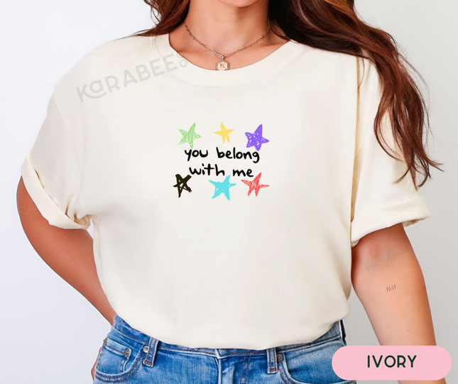 Comfort Colors Tee | You Belong With Me