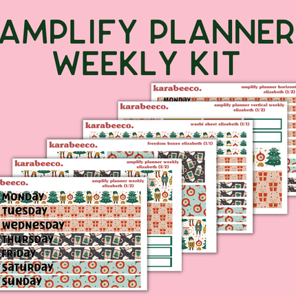 Amplify Planner Stickers | Weekly Kit | Elizabeth