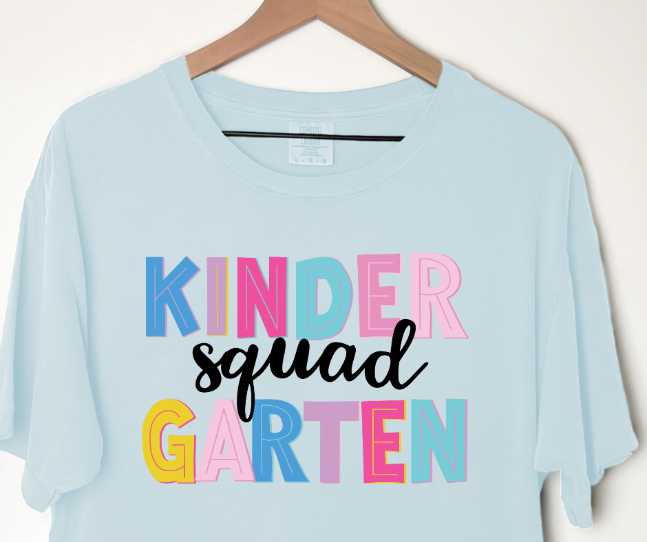 Comfort Colors Tee | Kindergarten Squad [327]