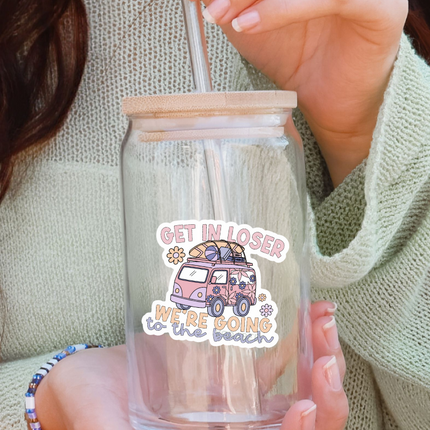 STICKER | Get in Loser We're Going to the Beach | KBC0000074