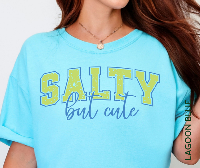 Comfort Colors Tee | Salty But Cute [r013]
