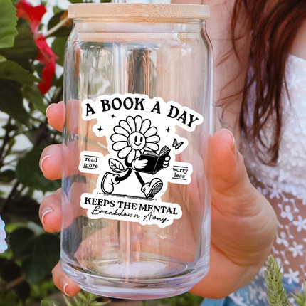 STICKER | A Book A Day | BOOKS00043