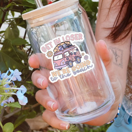 STICKER | Get in Loser We're Going to the Beach | KBC0000074
