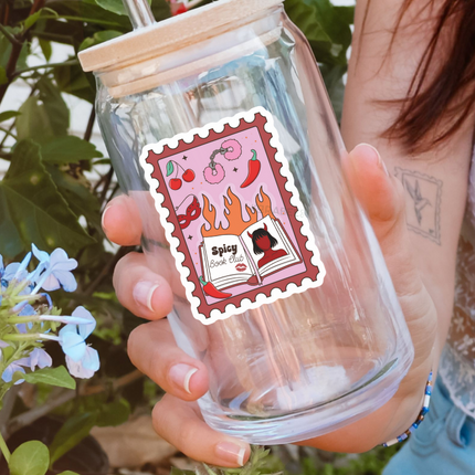 STICKER | Spicy Smut Books Stamp | BOOKS00100