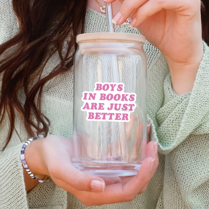 STICKER | Boys In Books Are Just Better | BOOKS00066