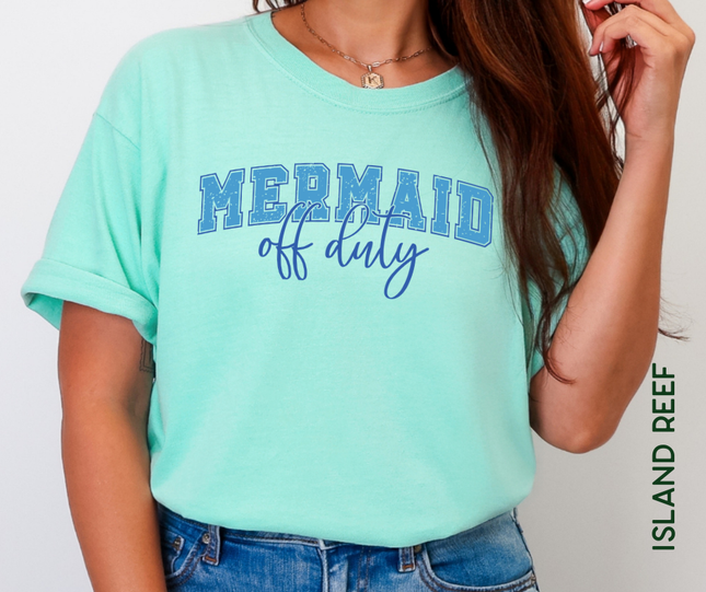 Comfort Colors Tee | Mermaid Off Duty [r017]