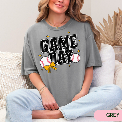 Comfort Colors Tee | Baseball Game Day [s025]