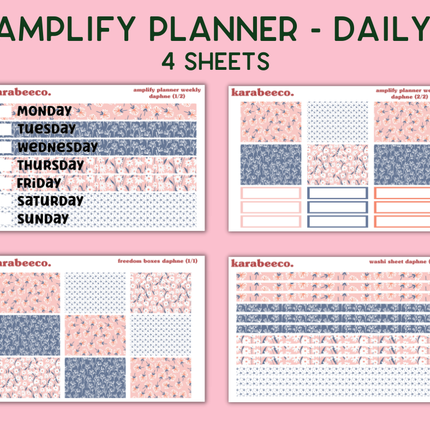 Amplify Planner Stickers | Weekly Kit | Daphne