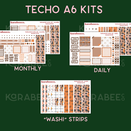 Bristol Hobonichi Sticker Kit | Cousin A5, Techo A6, Weeks