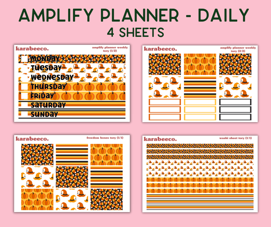 Amplify Planner Stickers | Weekly Kit | Tory