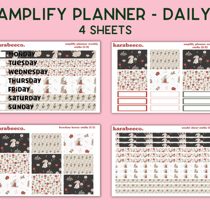 Amplify Planner Stickers | Weekly Kit | Stella