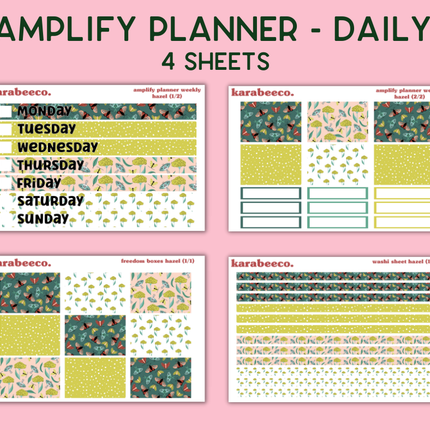 Amplify Planner Stickers | Weekly Kit | Hazel