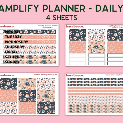 Amplify Planner Stickers | Weekly Kit | Patricia
