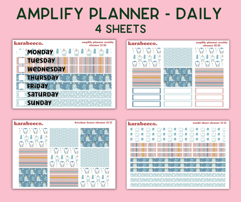 Amplify Planner Stickers | Weekly Kit | Eleanor