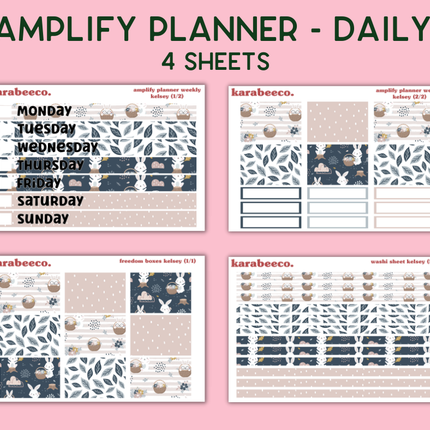 Amplify Planner Stickers | Weekly Kit | Kelsey