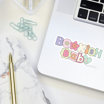 STICKER | Bookish Babe | BOOKS00036