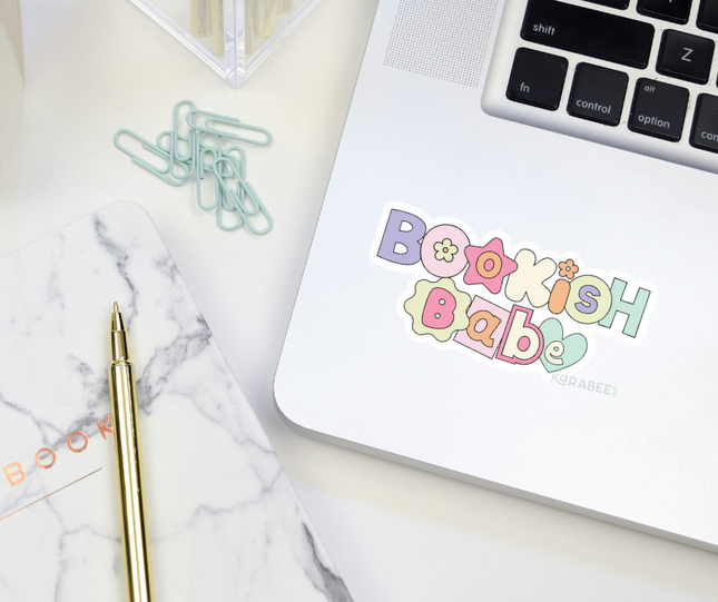 STICKER | Bookish Babe | BOOKS00036