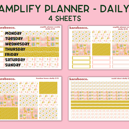 Amplify Planner Stickers | Weekly Kit | Shelly