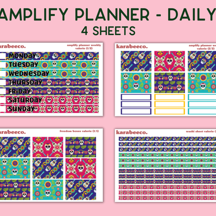 Amplify Planner Stickers | Weekly Kit | Valerie