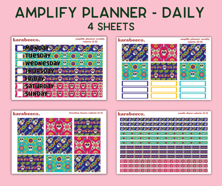 Amplify Planner Stickers | Weekly Kit | Valerie