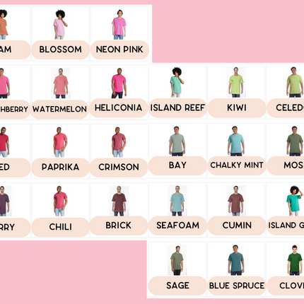 Comfort Colors Tee | Bookish Girly [184]