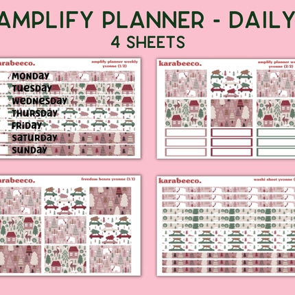 Amplify Planner Stickers | Weekly Kit | Yvonne