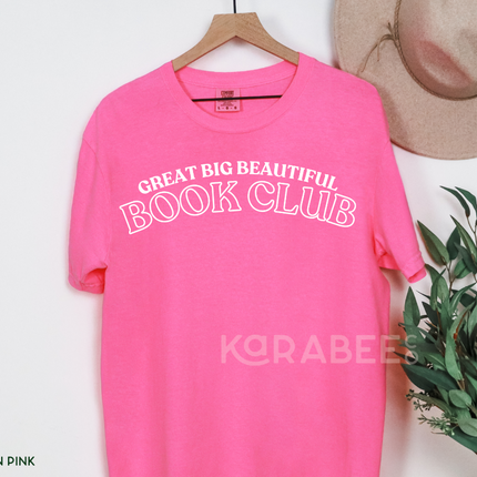 Comfort Colors Tee | Great Big Beautiful Book Club | B054