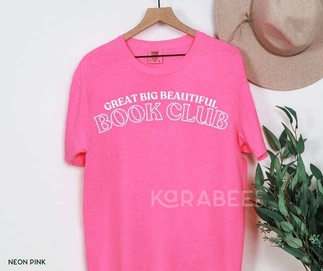 Comfort Colors Tee | Great Big Beautiful Book Club | B054
